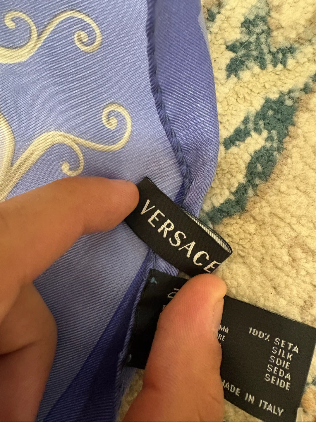 Versace Silk Scarf - photo 2