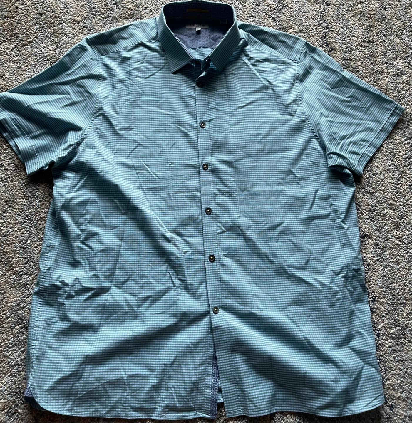Ted Baker London Short Sleeve Button-Up Shirt
