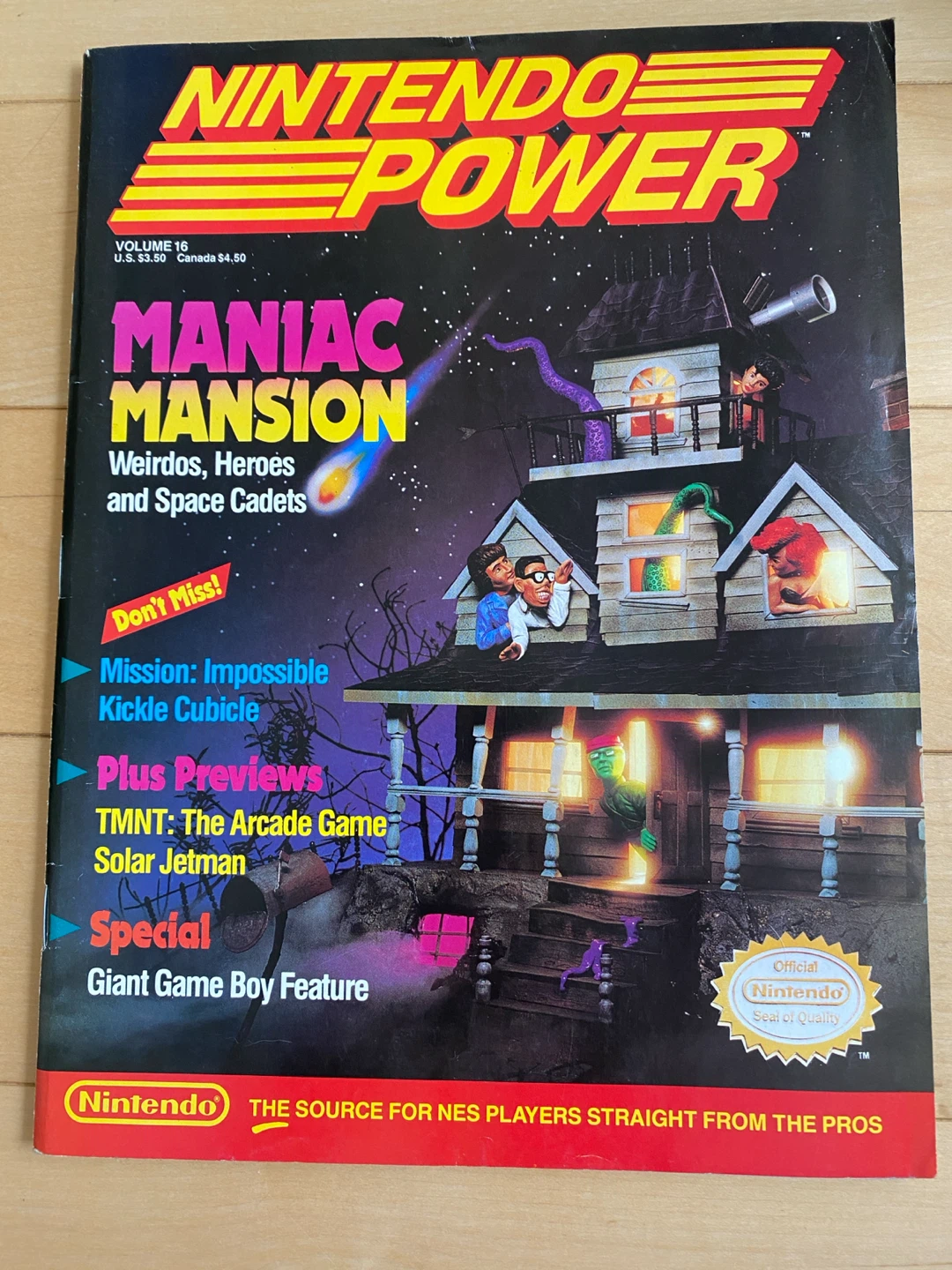 Nintendo Power Magazine Volume 16