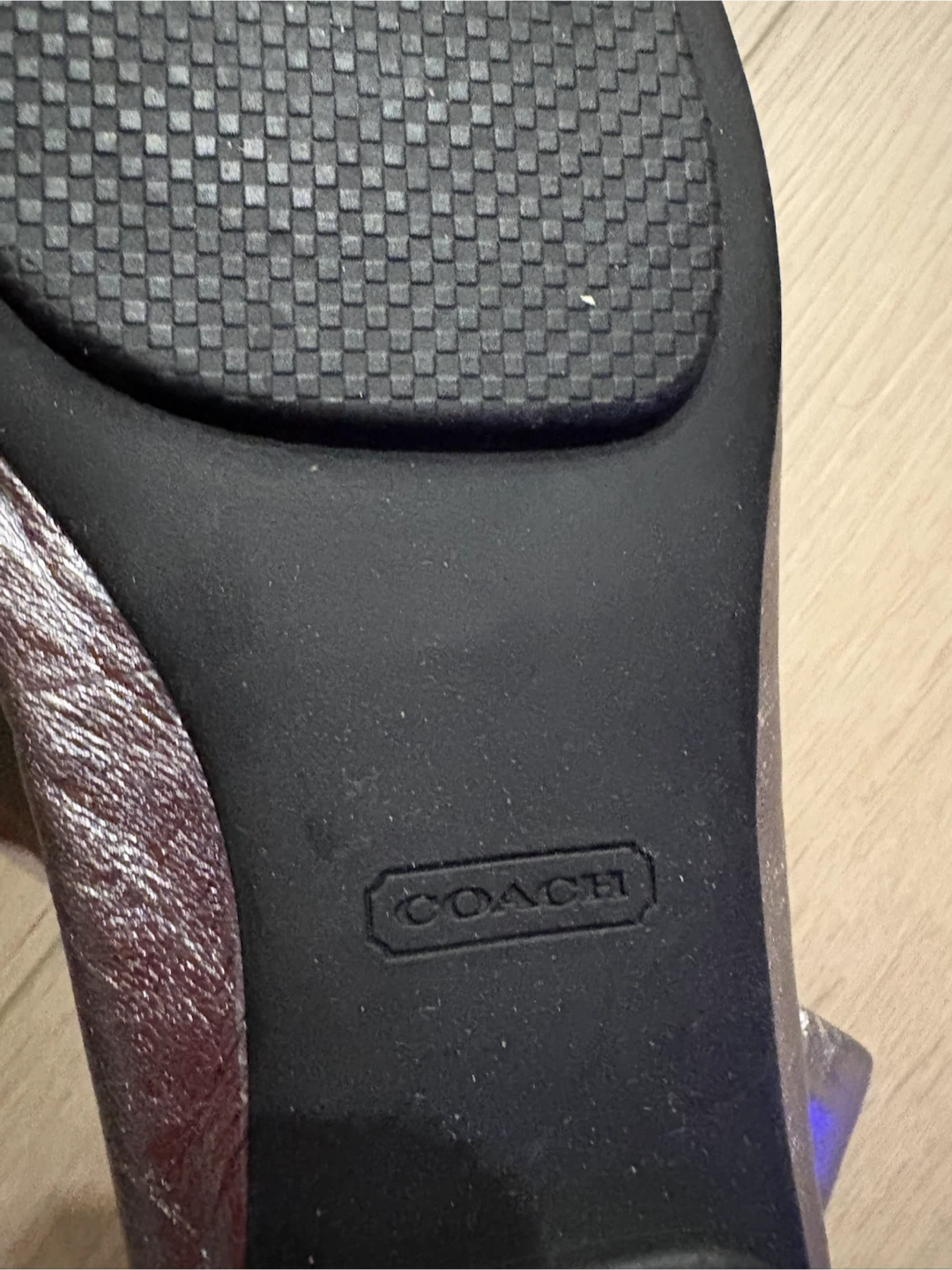 Coach Silver Ballet Flats - photo 3