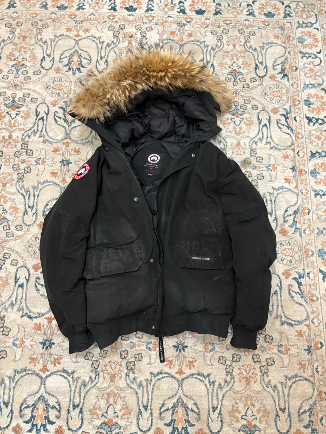 Canada Goose Black Bomber Jacket