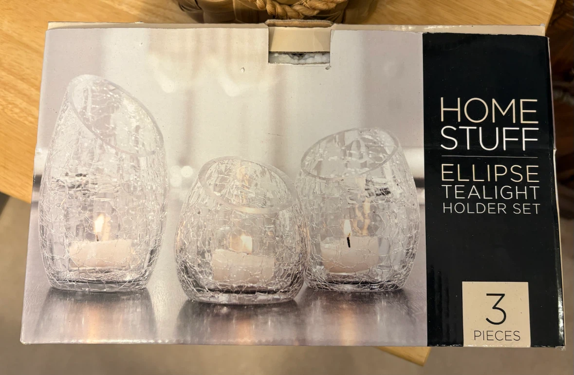 ✨✨HomeStuff Ellipse Tealight Holder Set