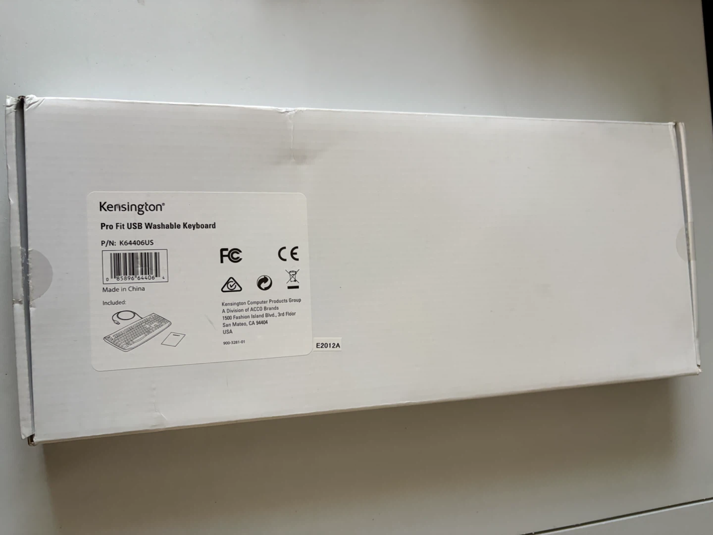 New Kensington ProFit USB Washable Keyboard - K64406US - photo 3
