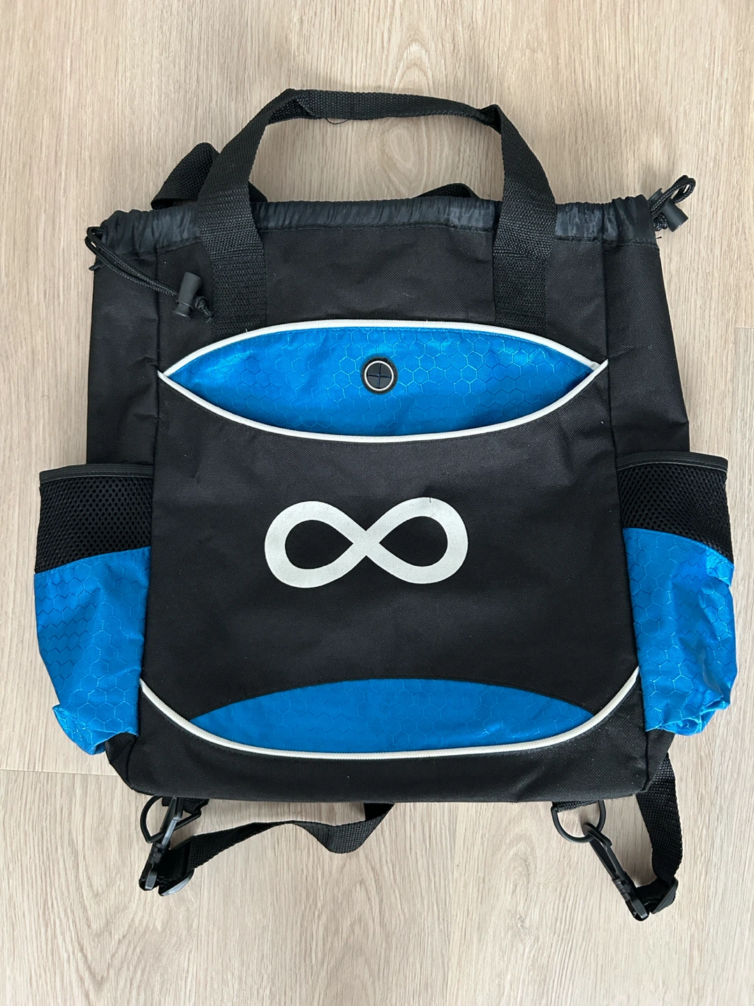 Metis Black & Blue Backpack