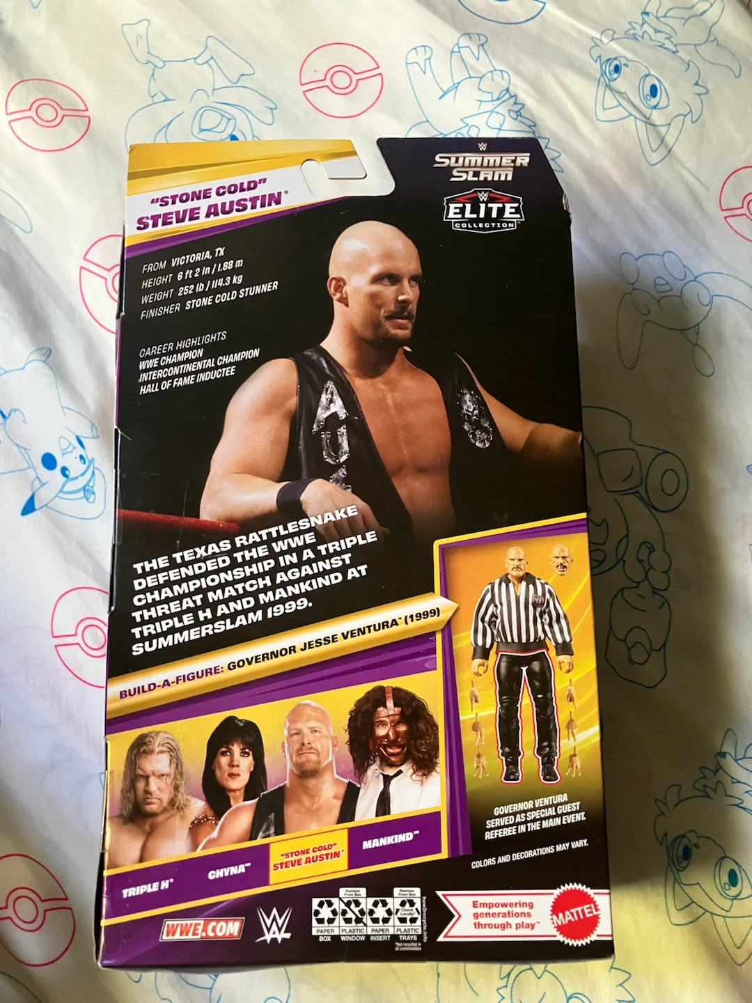 WWE Elite Stone Cold" Steve Austin SummerSlam Action Figure - photo 3