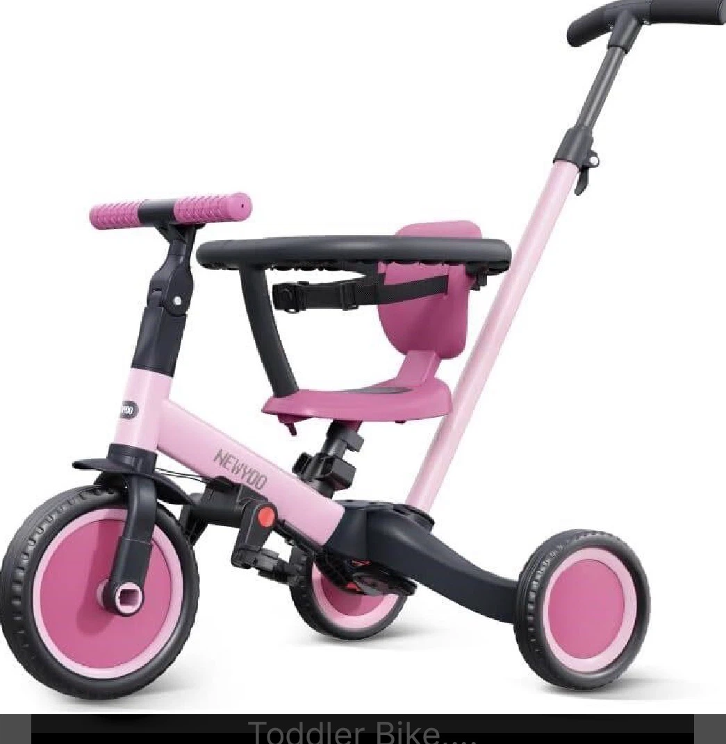 NEWYOO 5-in-1 Toddler Tricycle and Balance Bike