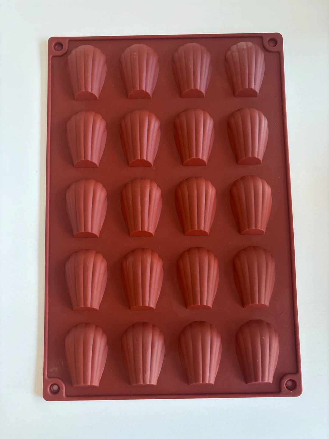 Red Silicone Madeleine Pan - photo 2