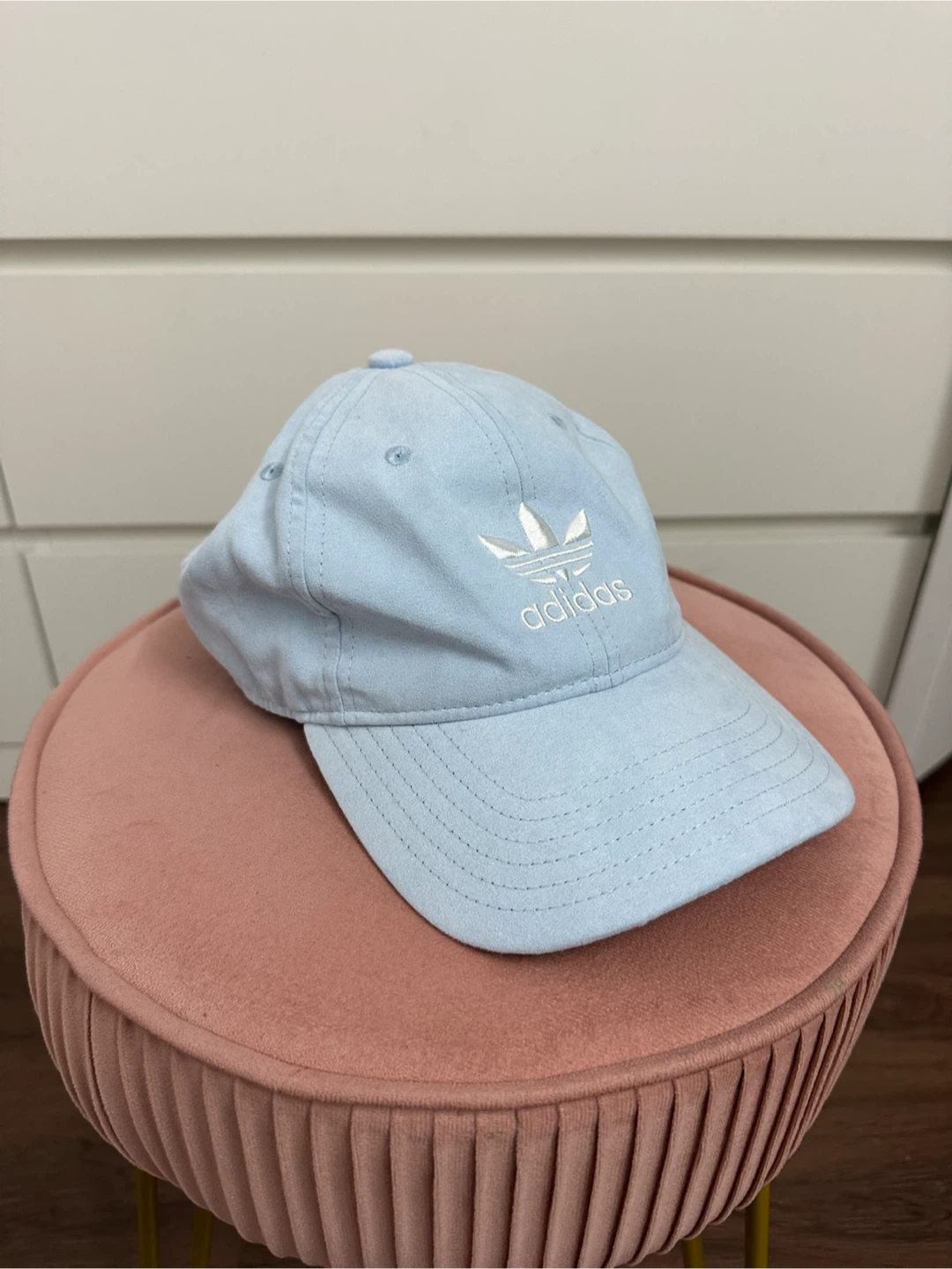 Adidas sky blue baseball cap