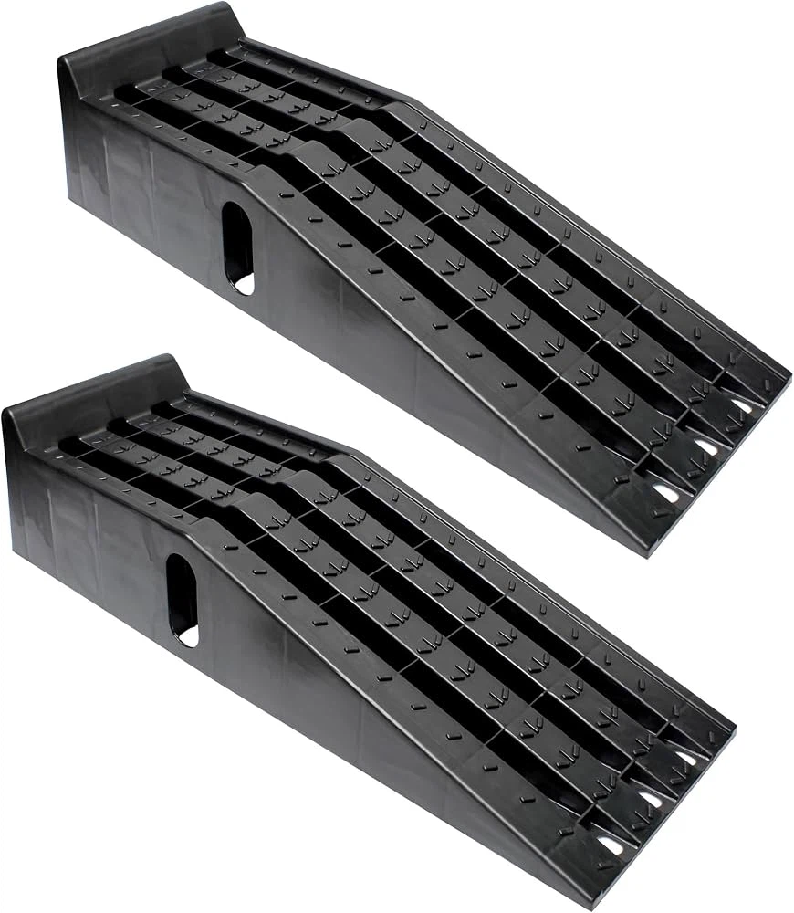 Pair of Black Car Ramps - photo 3