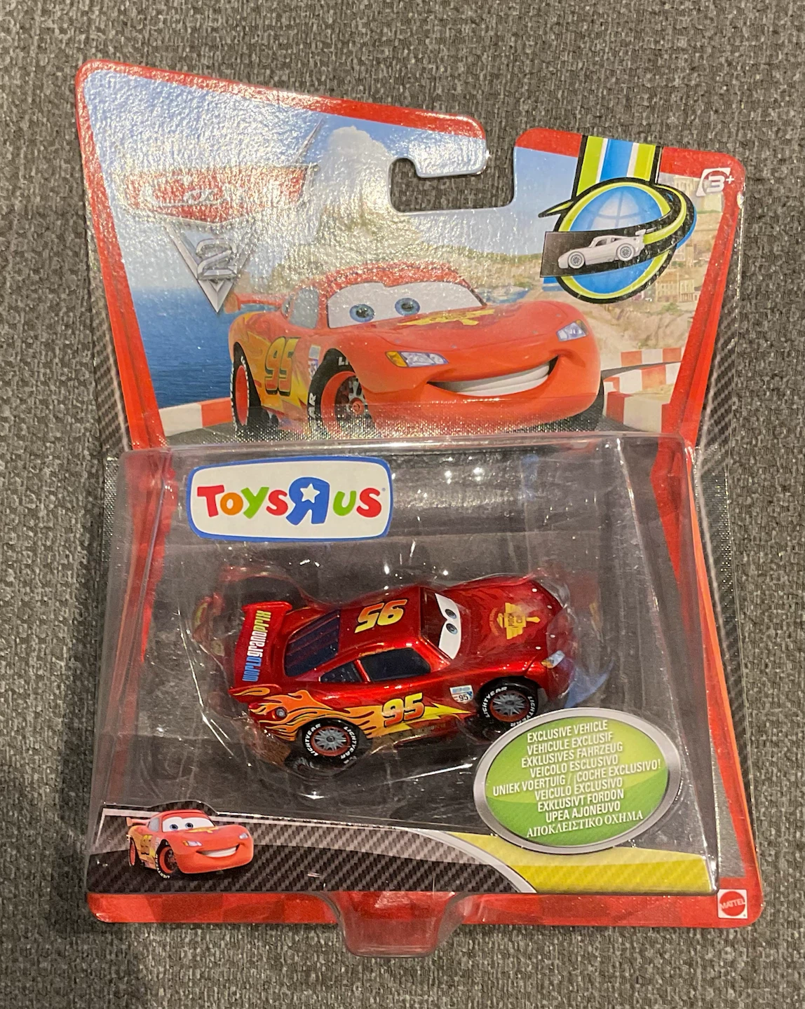 Disney Pixar Cars 2 Lightning McQueen Toys R Us Exclusive