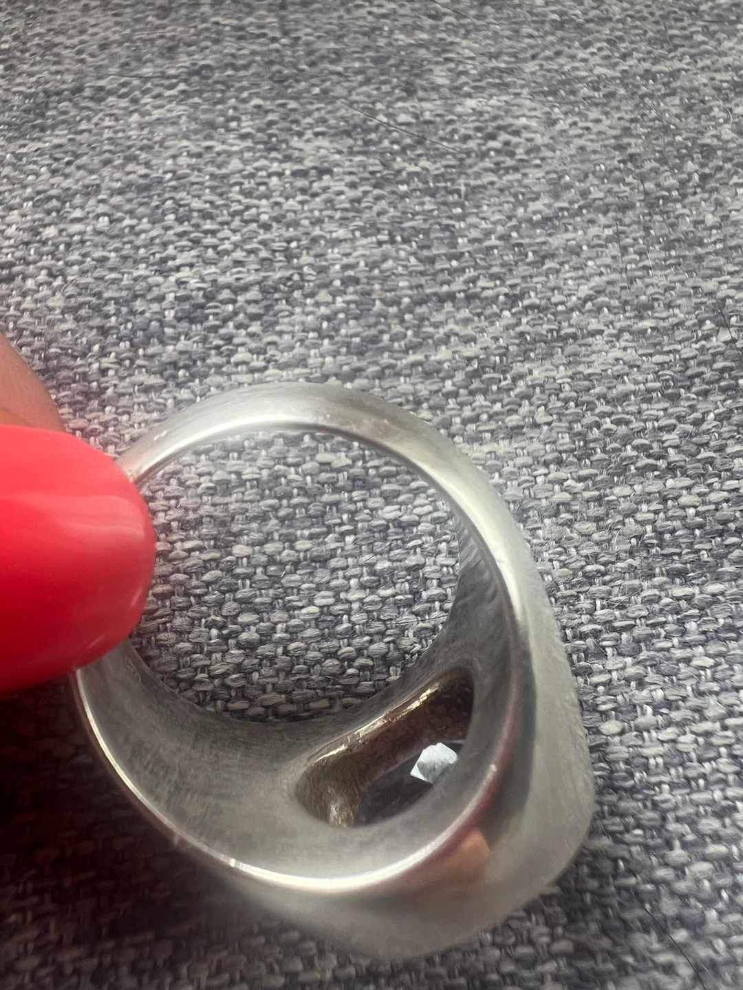925 Sterling Silver Amethyst Ring - photo 4