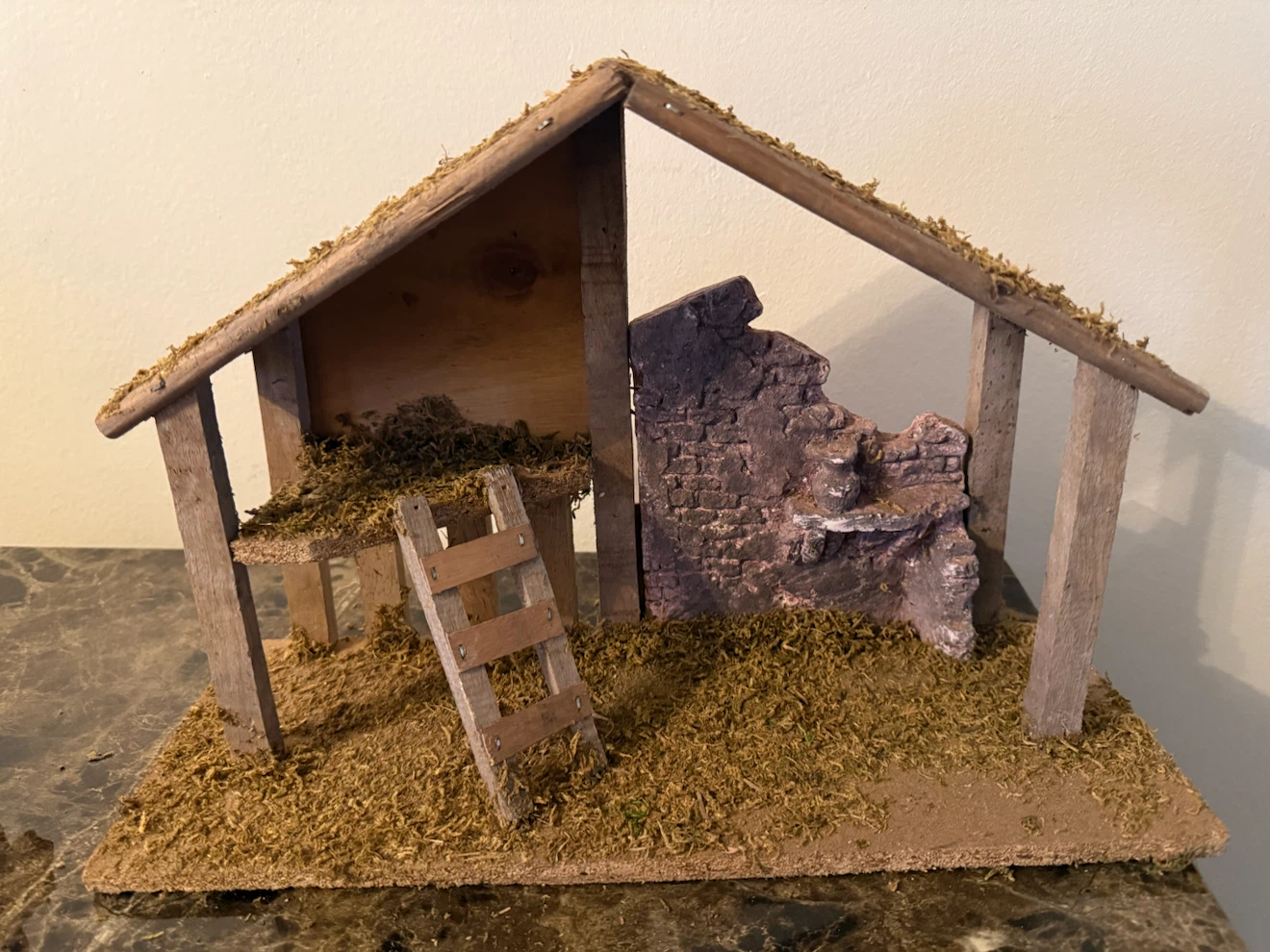 Nativity Set with Stable and 11 Figurines - photo 3