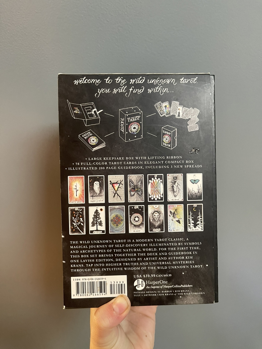 The Wild Unknown Tarot Deck & Guidebook by Kim Krans - photo 2