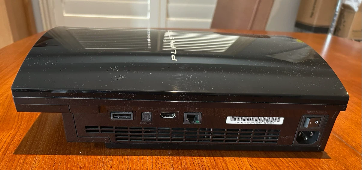 PS3 console + - photo 4