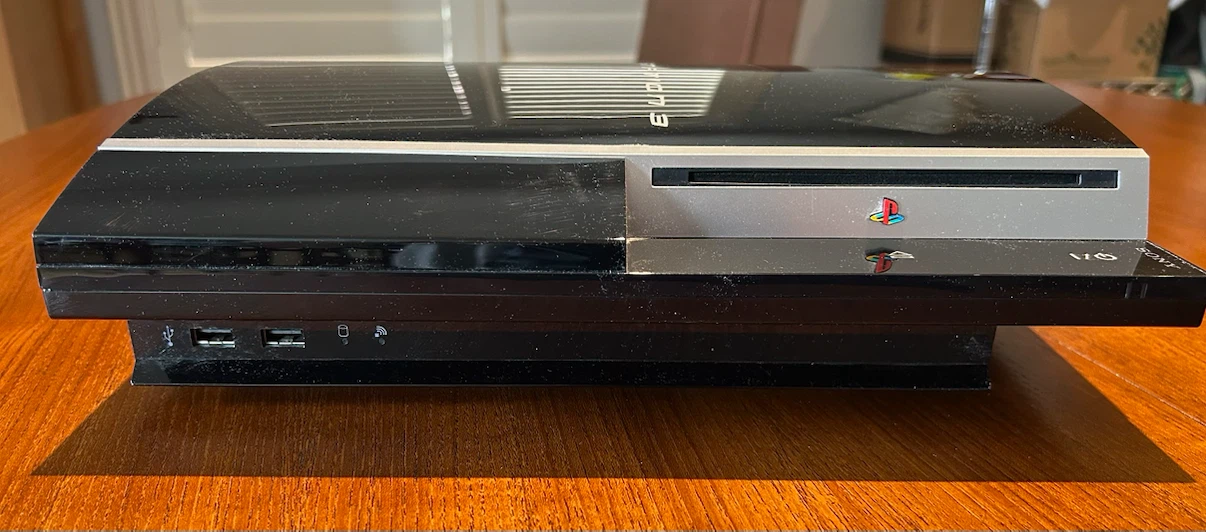 PS3 console + - photo 5