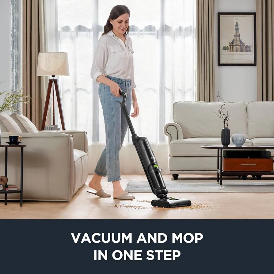 Cordless Wet Dry Vacuum Cleaner, Vacuum and Mop