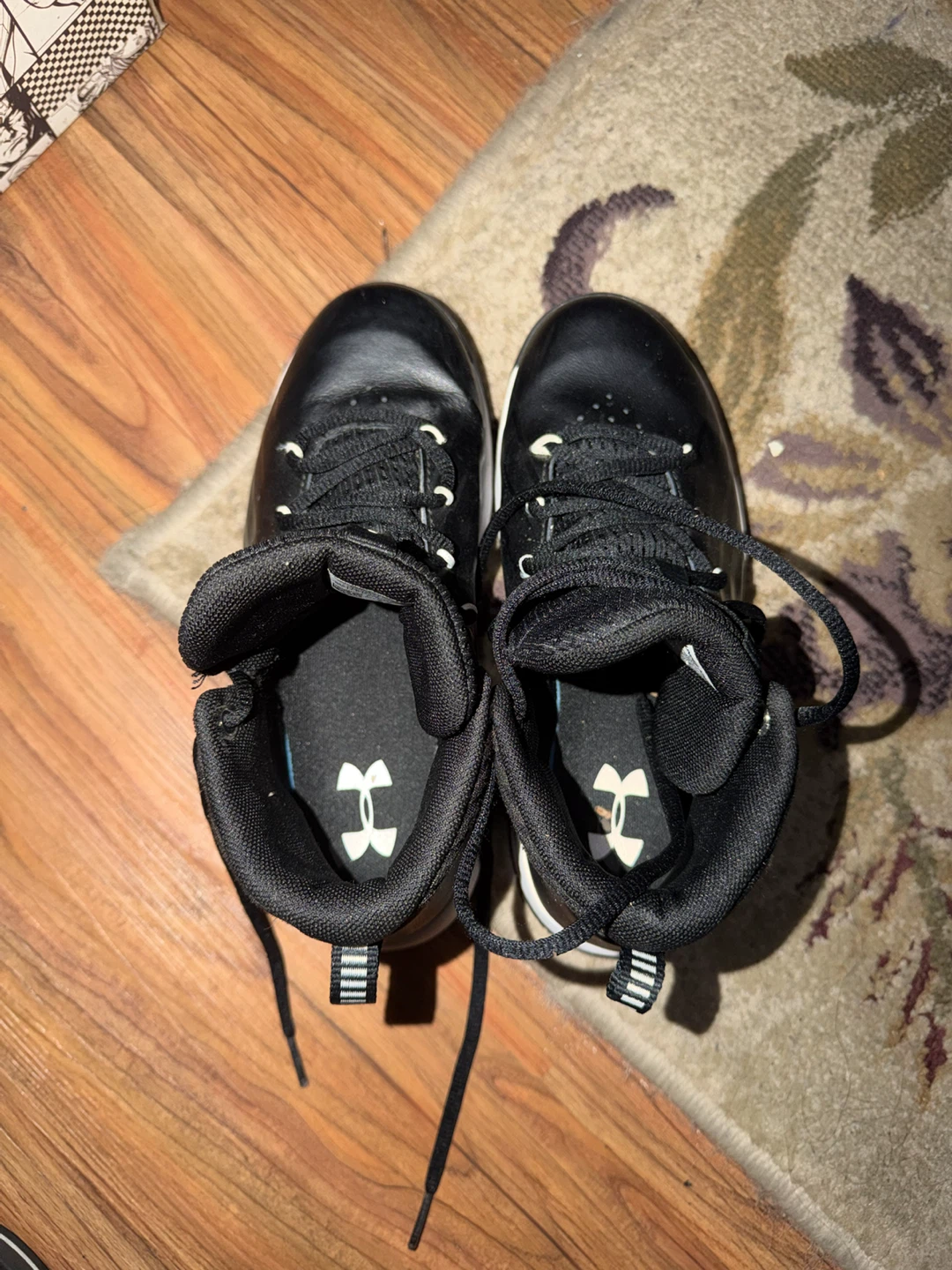 Under Armour Black High-Top Shoes
