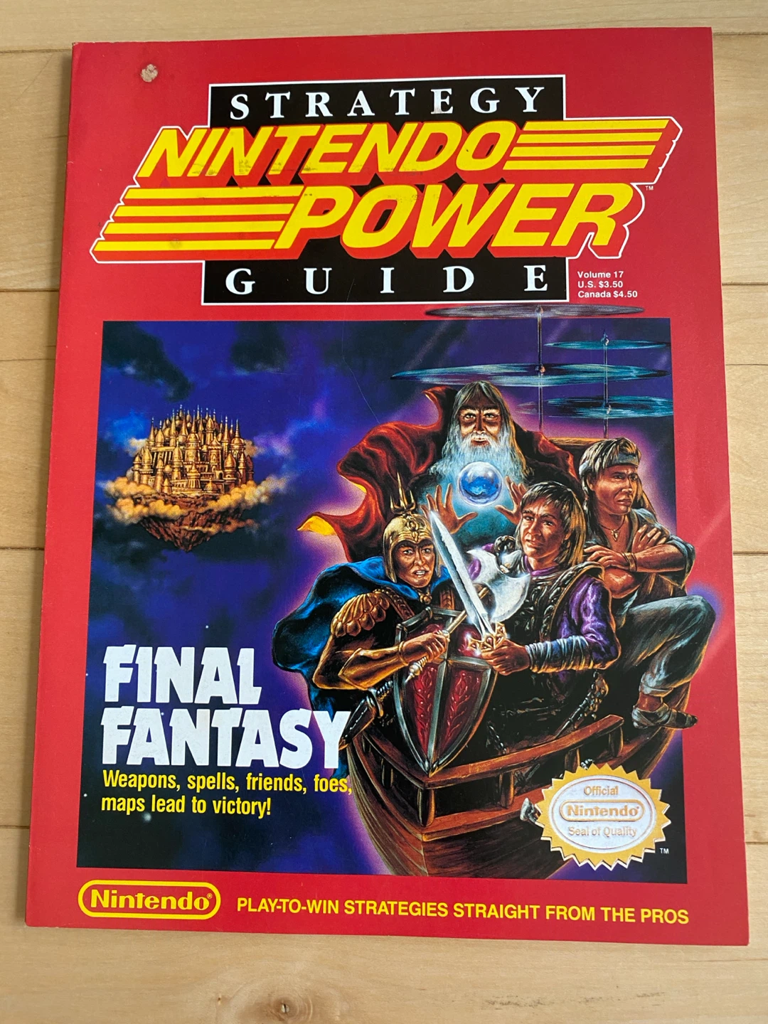 Nintendo Power Guide - Final Fantasy Vol17