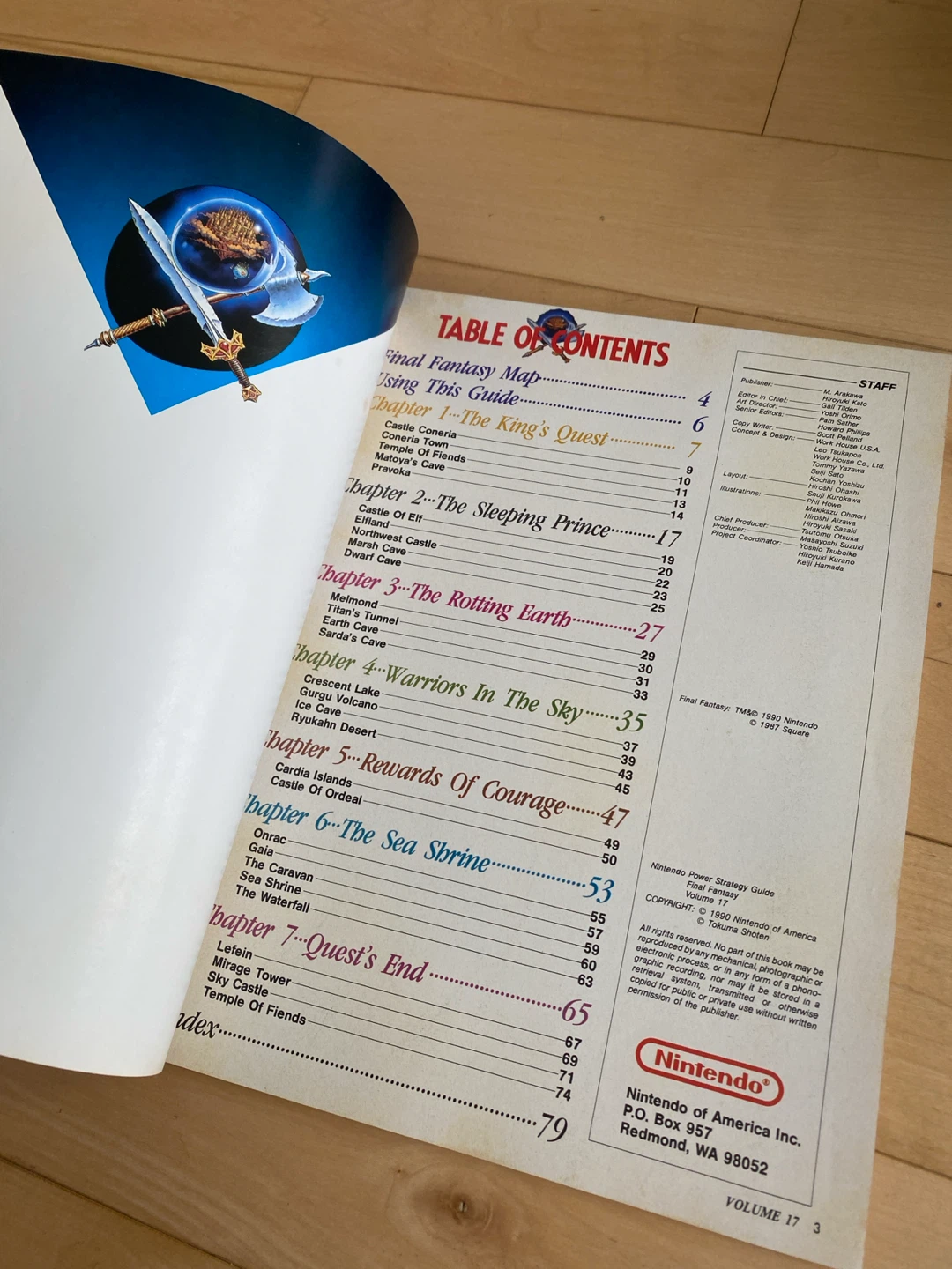 Nintendo Power Guide - Final Fantasy Vol17 - photo 2