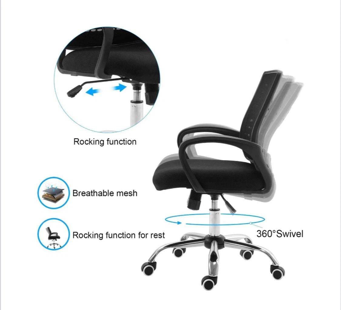 Black Office Chair Brand New - photo 4