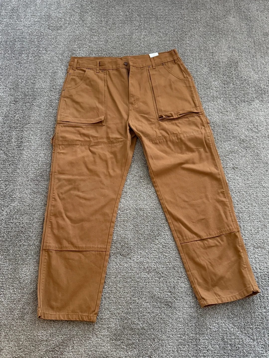 Dickies Men's Brown Cotton Work Pants 38x30