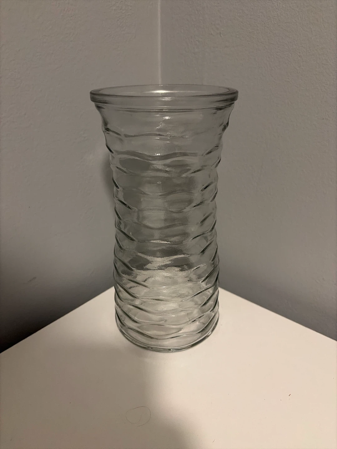 Clear Glass Vase