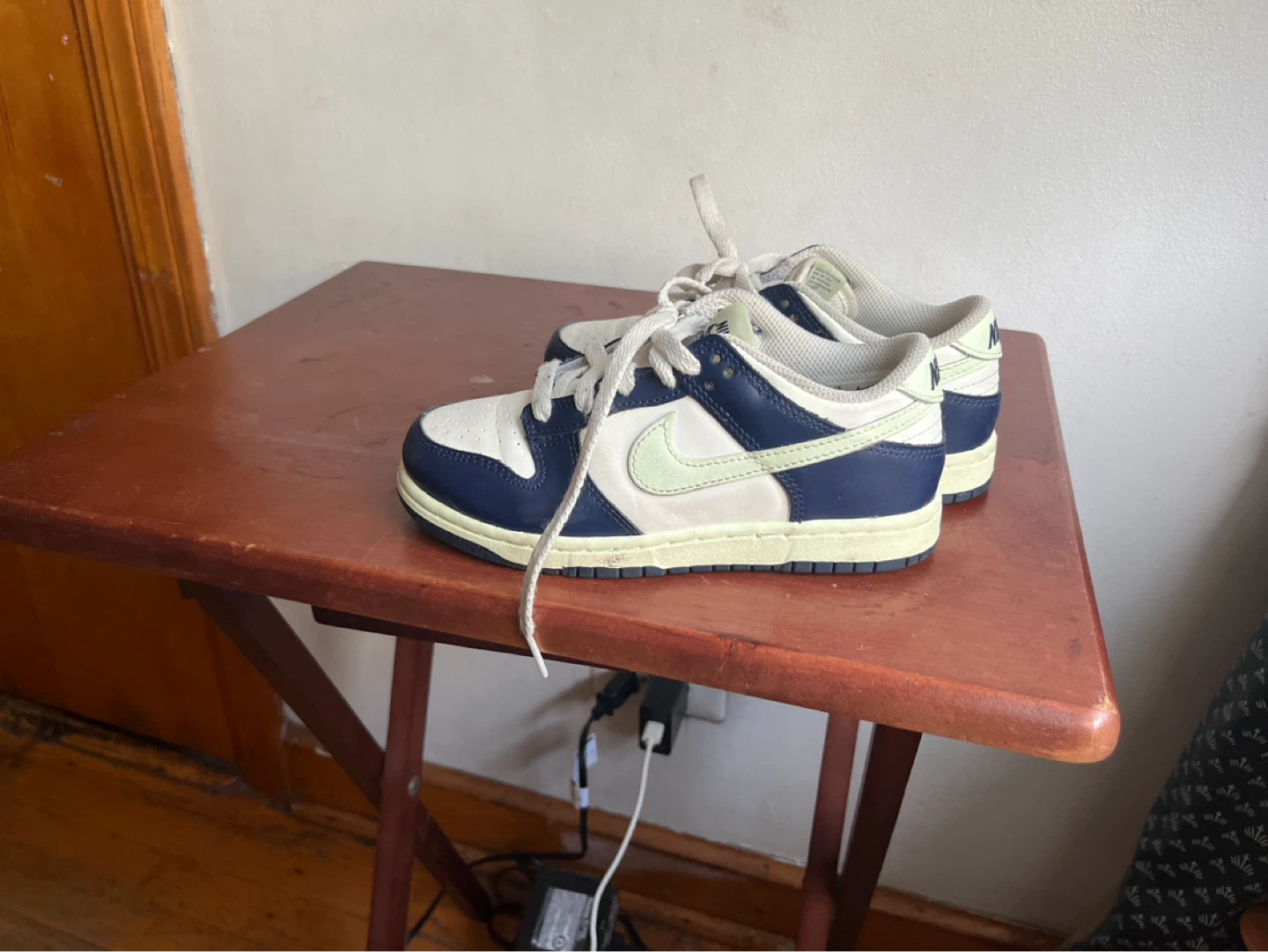 Nike Dunk Low (Blue/White/Mint) Sneakers - photo 2