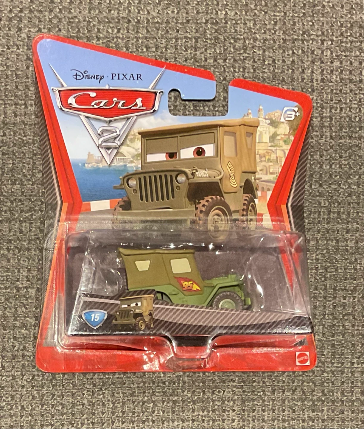 Disney Pixar Cars 2 Race Team Sarge