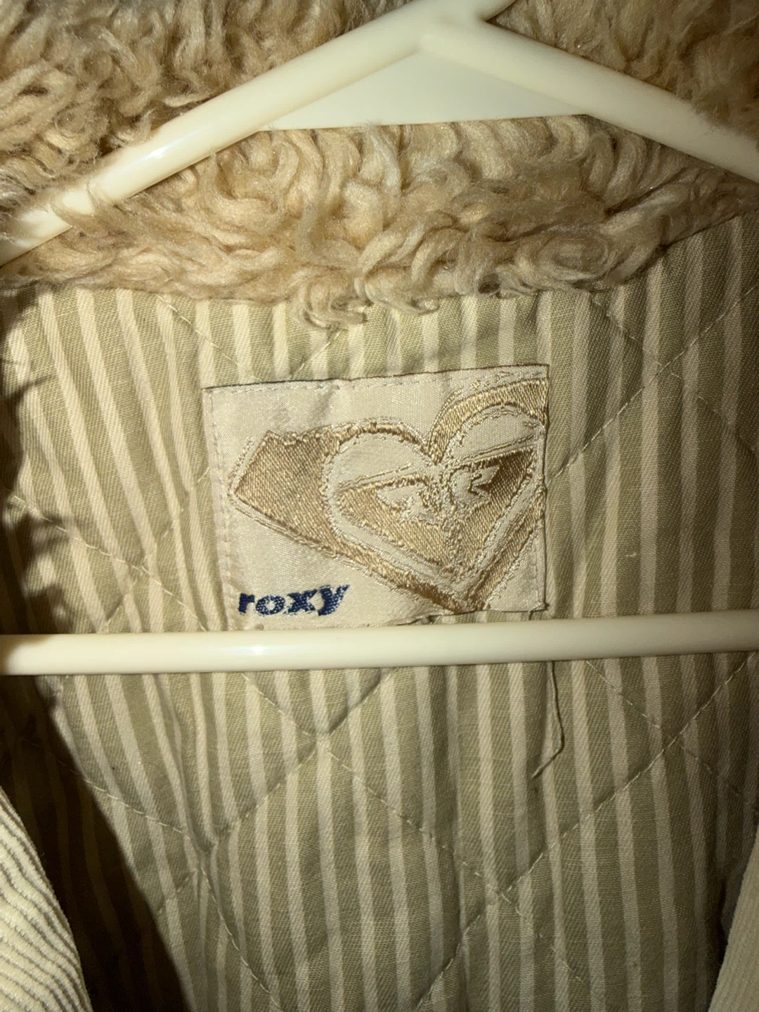 Roxy Women's Corduroy Jacket with Fur Trim - photo 2