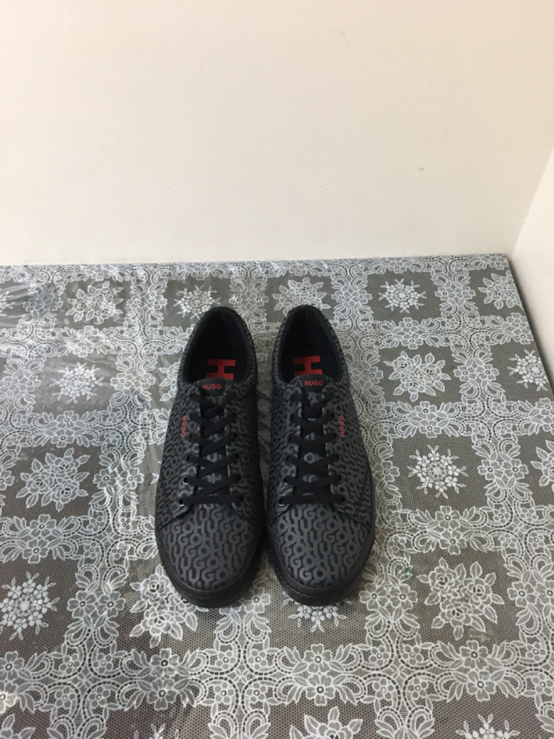 HUGO BOSS Black Logo Sneakers