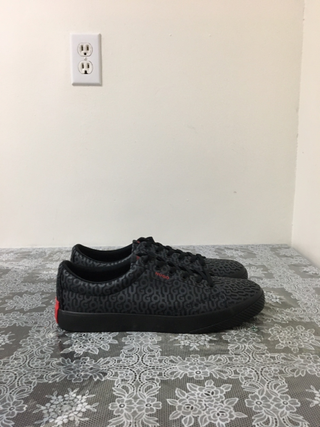 HUGO BOSS Black Logo Sneakers - photo 2