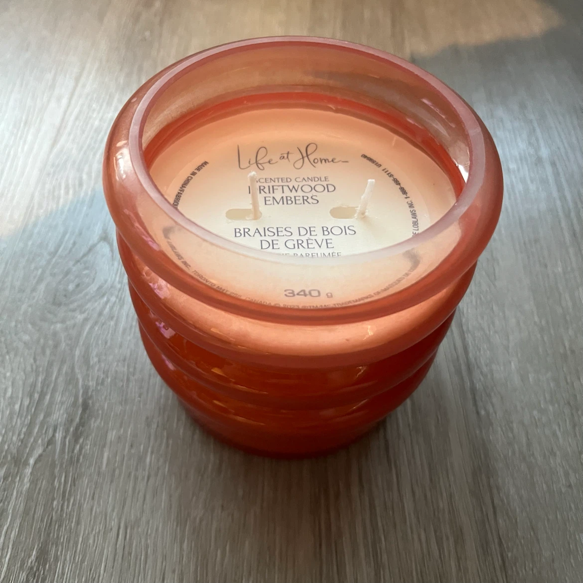 Life at Home Scented Candle - Driftwood Embers