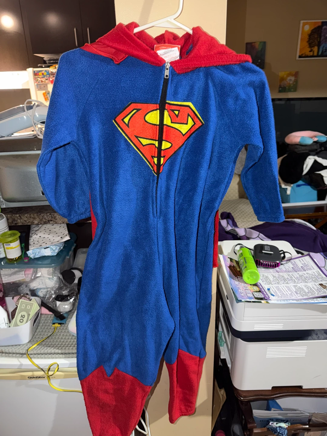 Superman Fleece Costume Pajamas