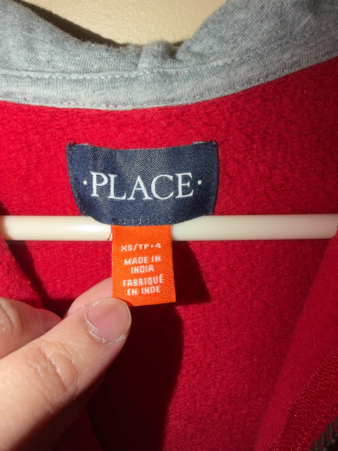 The Children's Place Red Athletic Department Champs Hoodie - photo 2