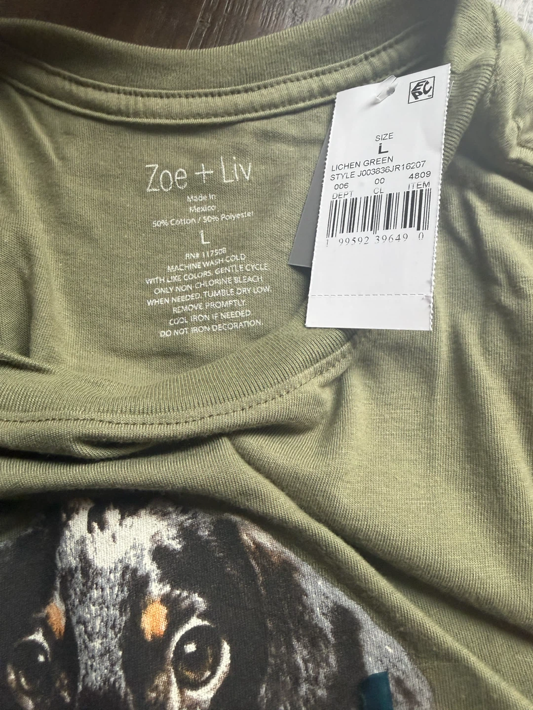 Zoe + Liv Dachshund Graphic T-Shirt. SOFT! - photo 4