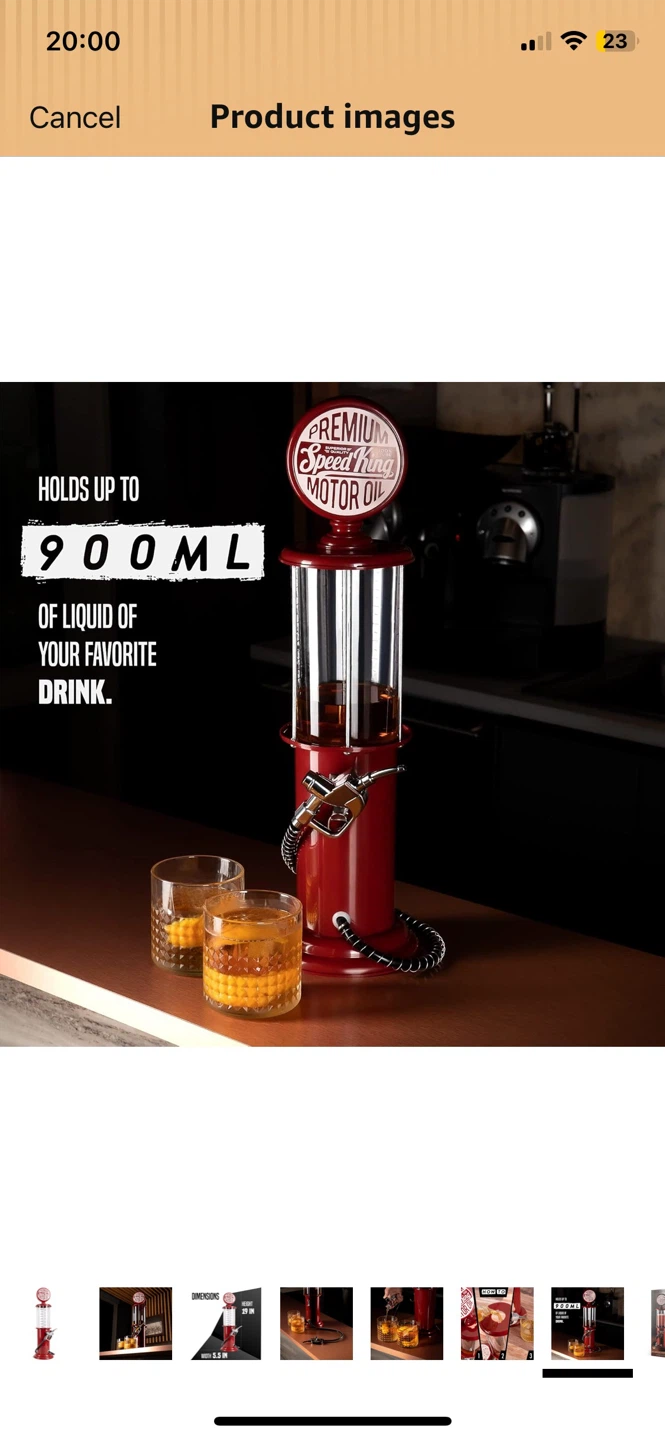 Vintage Gas Pump Liquor Dispenser - photo 5