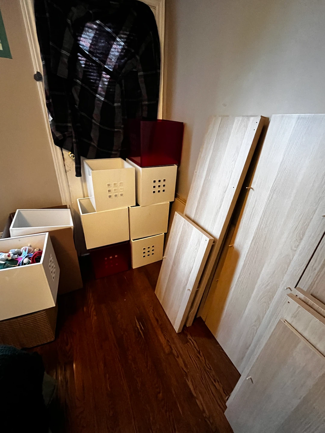 2x IKEA KALLAX Shelf Unit - Oak Effect - photo 3