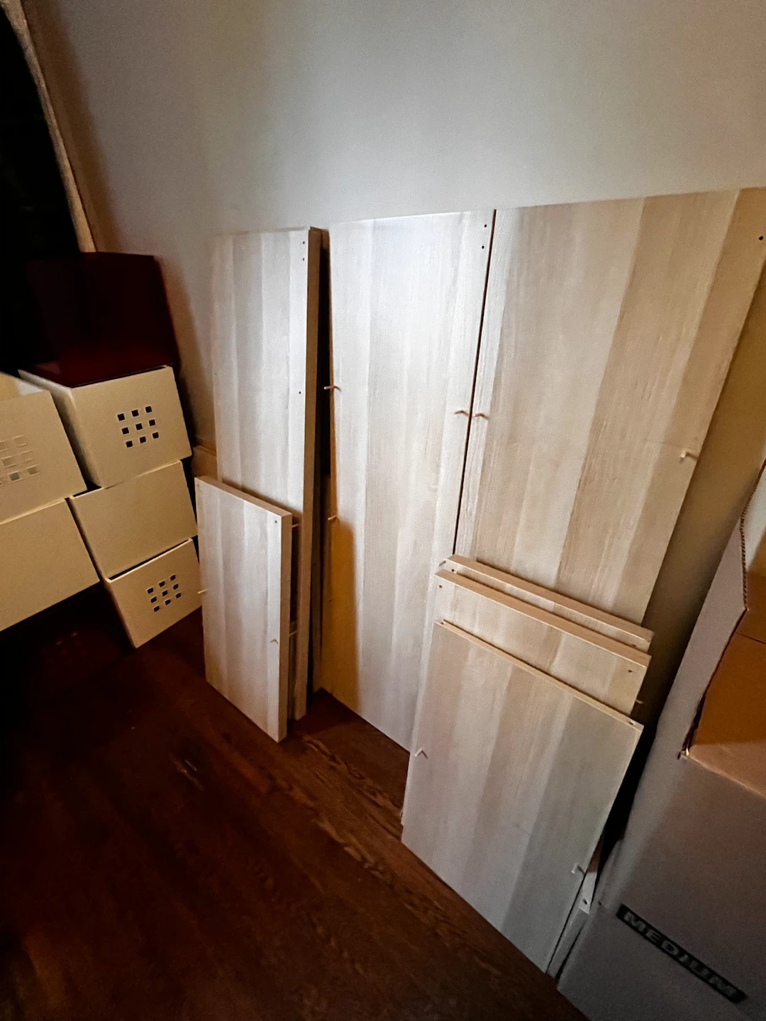 2x IKEA KALLAX Shelf Unit - Oak Effect - photo 4