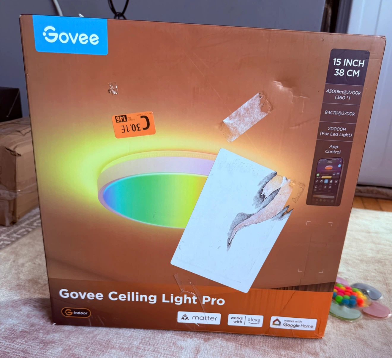 Govee Ceiling Light Pro - 15 Inch - photo 2