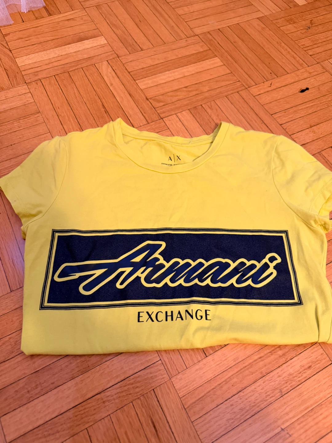 Armani Exchange Yellow T-Shirt - photo 4