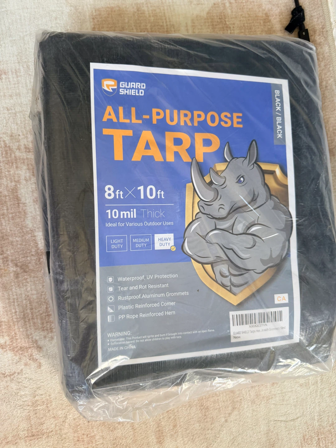 Guard Shield All-Purpose Tarp 8ft x 10ft
