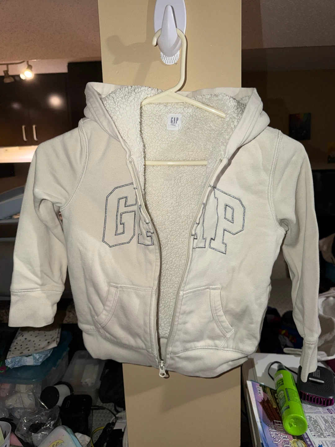 GAP Kids Sherpa Lined Hoodie