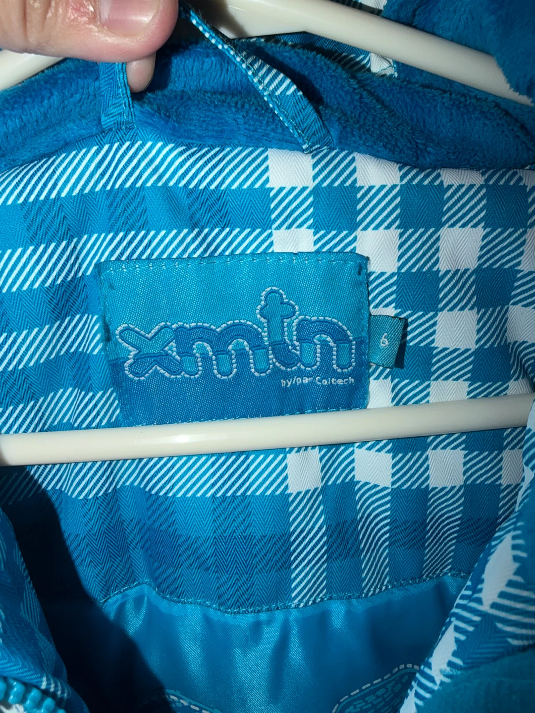 Xtrem Blue Plaid Ski Jacket - photo 2