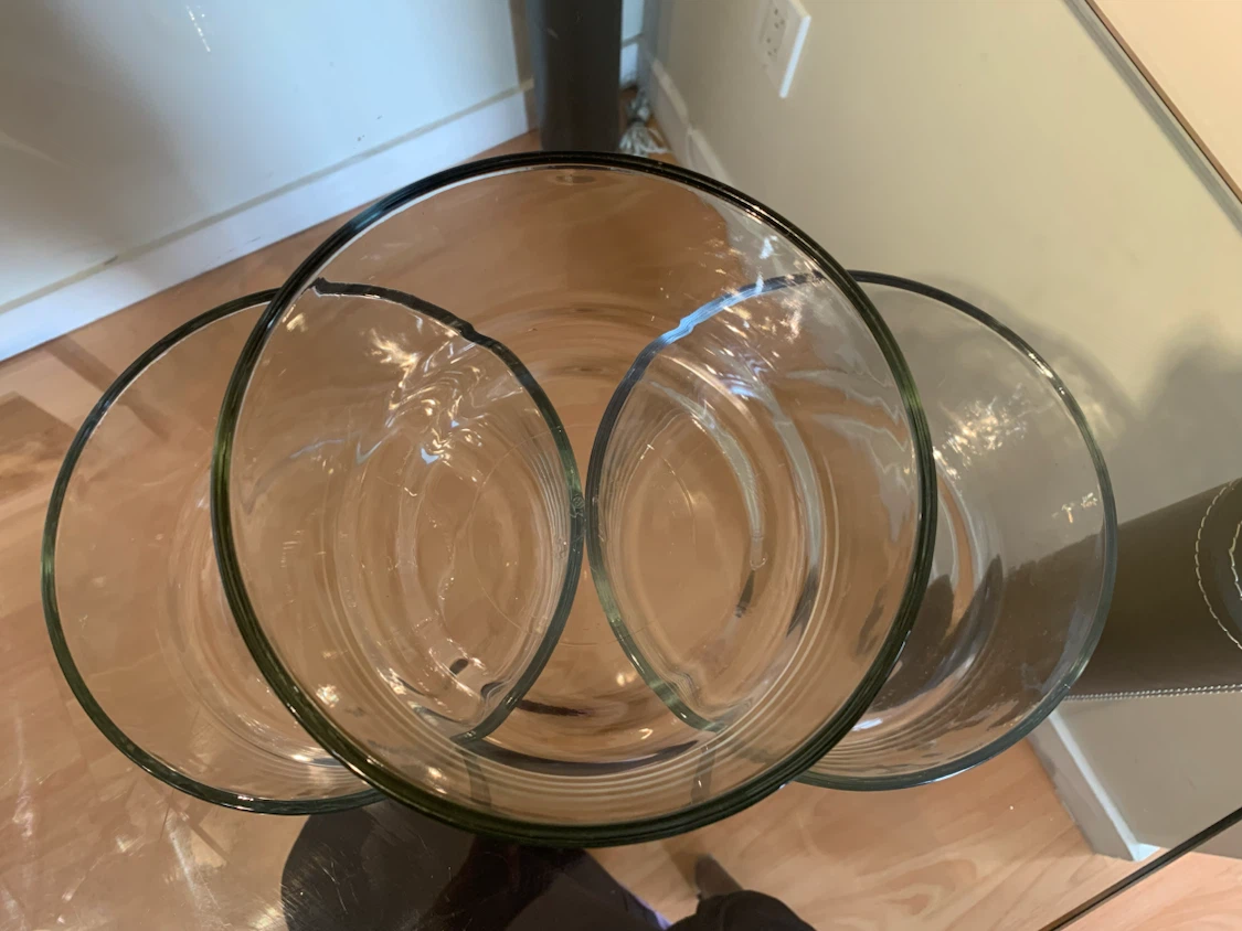 Anchor Hocking Glass Bowls (Set of 3) - photo 2