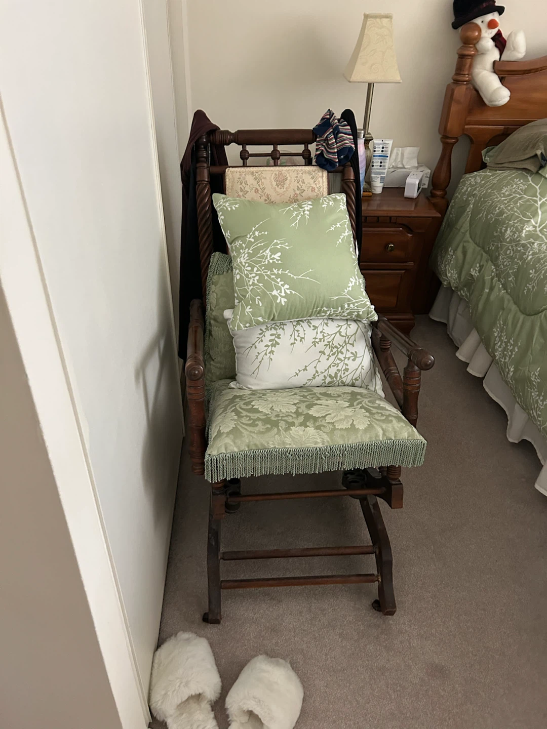 Antique Wooden Rocking Chair
