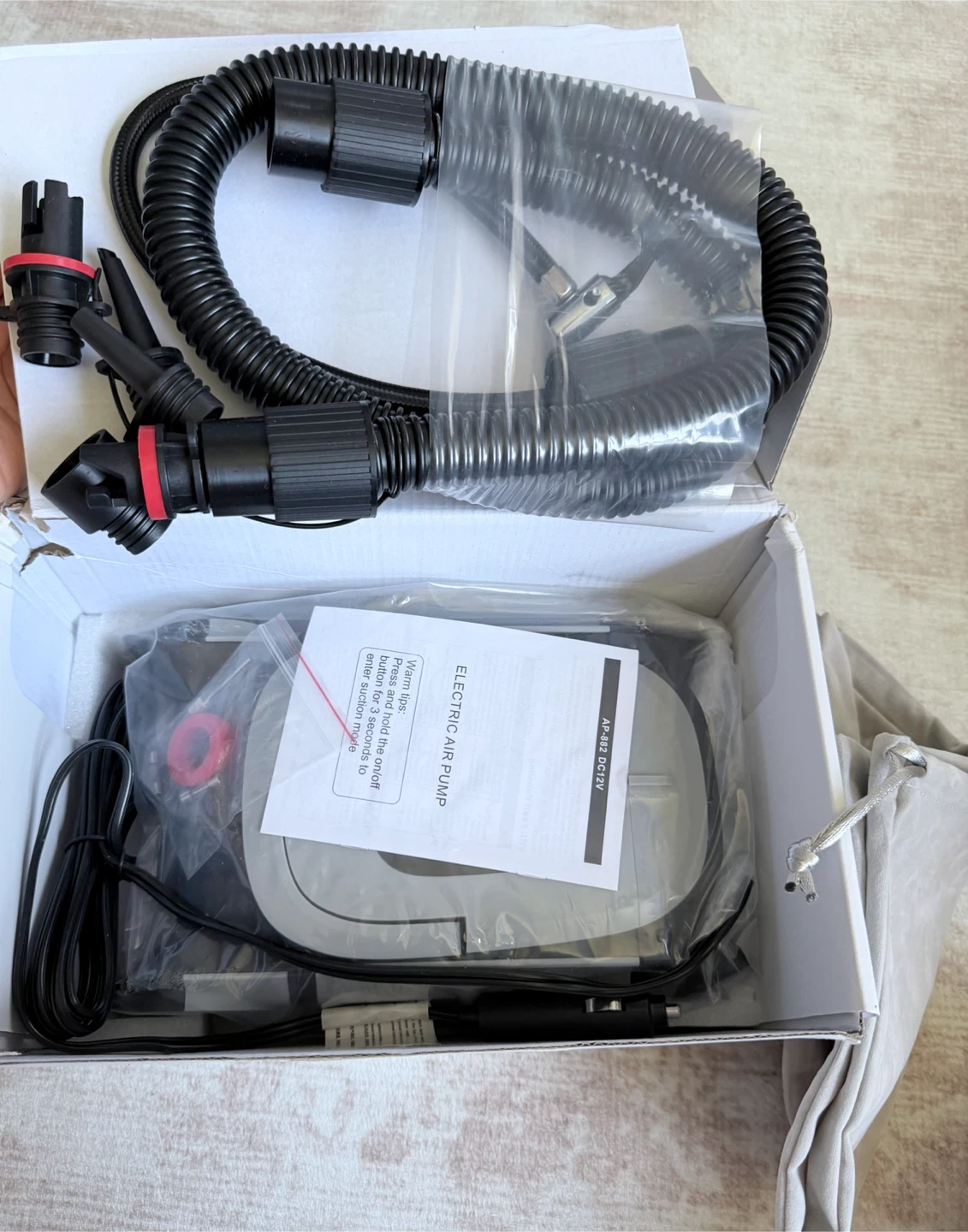 GICLE Electric Paddle Board Pump - photo 3