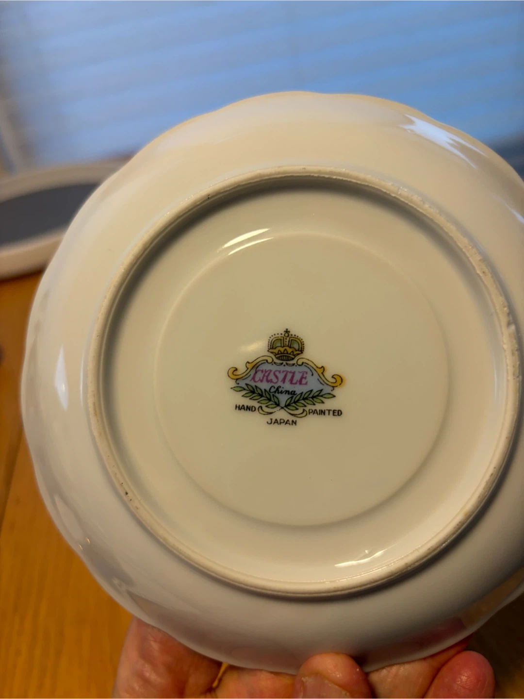 Castle China Hand Painted Teacup and Saucer Set - photo 3