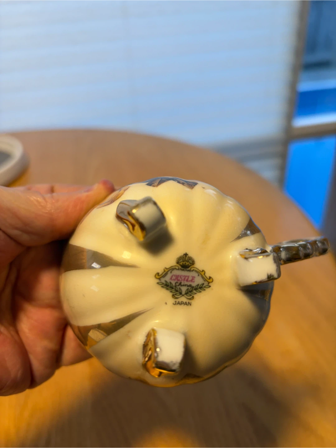 Castle China Hand Painted Teacup and Saucer Set - photo 4