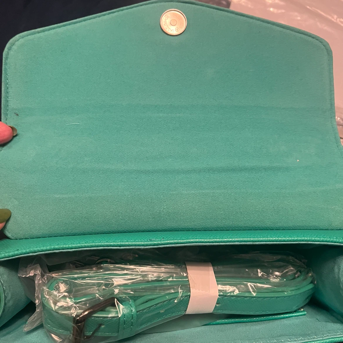Badgley Mischka Vegan Leather Crossbody Bag - photo 5