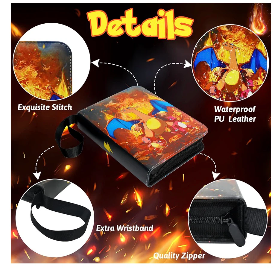 New Pokemon Trading Card Binder - Fits 900 Cards - photo 2